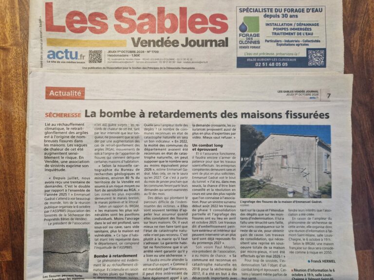 Fissures sur votre maison : pourquoi faire appel à un expert indépendant avant de déclarer les désordres en mairie et à votre assurance ?